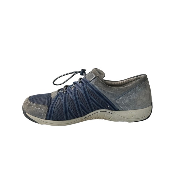 DANSKO Women's Honor Blue Suede Sneakers Tennis Shoes Size 40 - Picture 11 of 14